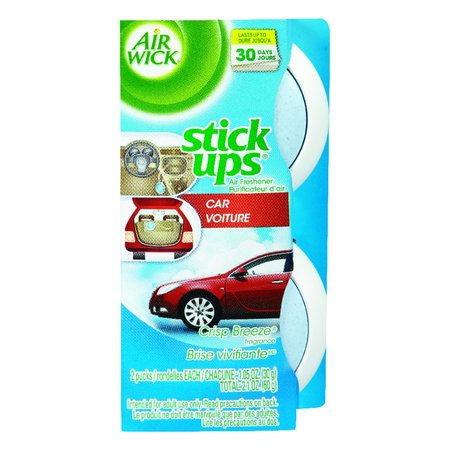 AIR WICK Air Wick Stick Ups Crisp Breeze Scent Air Freshener 2 oz Solid 6233885823